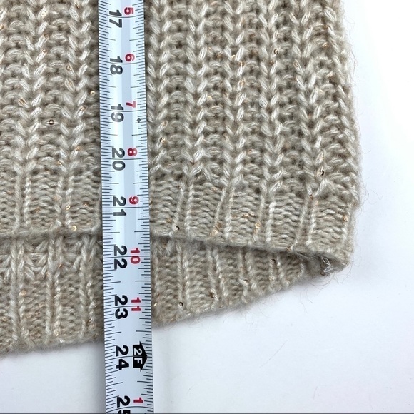 Anthropologie open knit Sweater Sunstitch S Sequin Pullover Open Knit - Picture 5 of 11